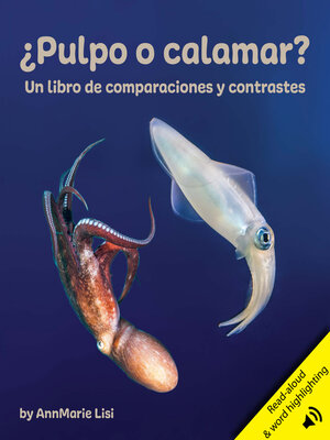 cover image of ¿Pulpo o calamar?